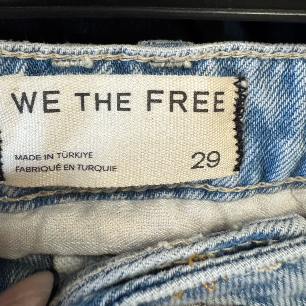 We The Free Light Blue Drawstring Jogger Jeans - Picture 12 of 12